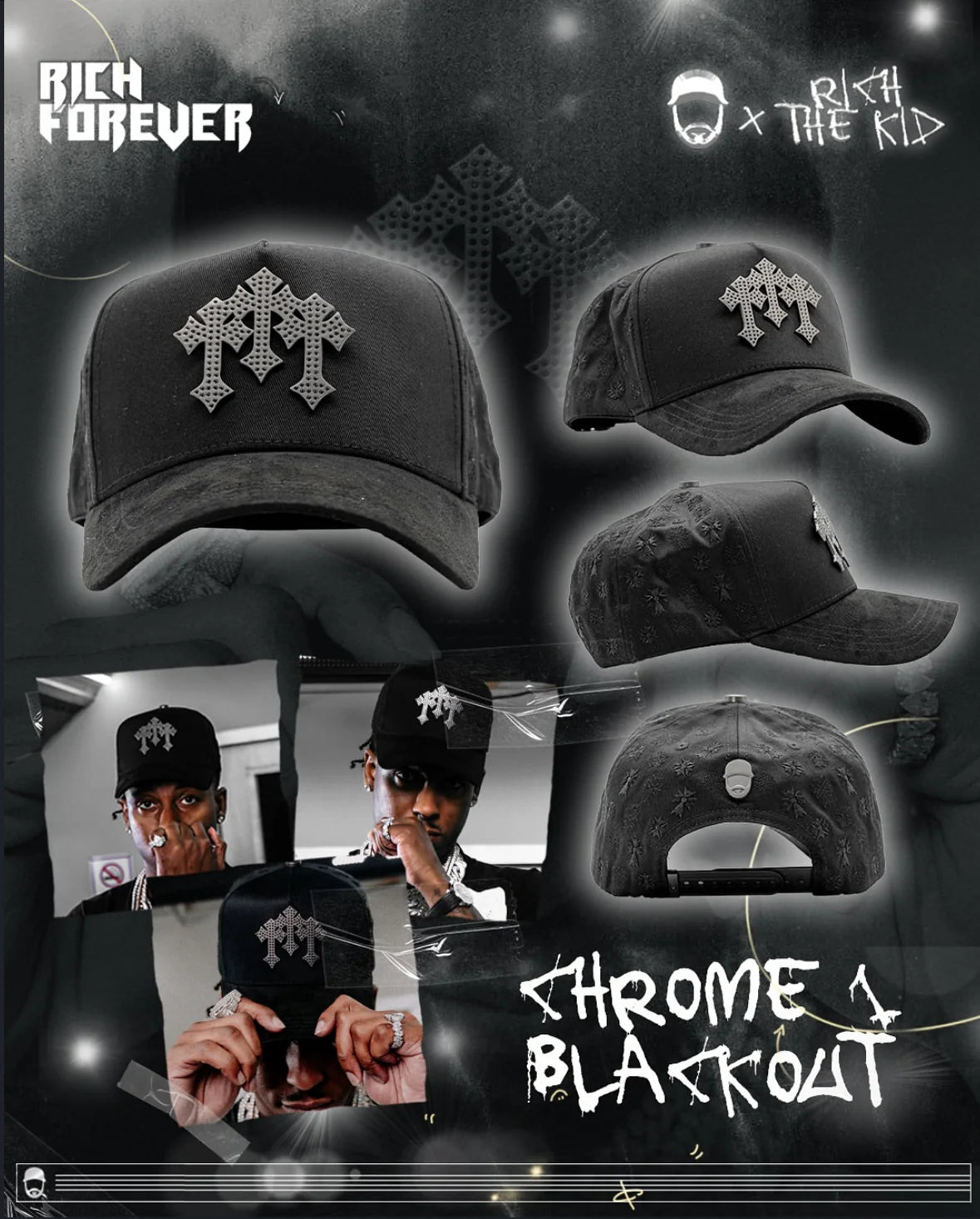 BARBAS X RICH THE KID BLACKOUT CHROME 1